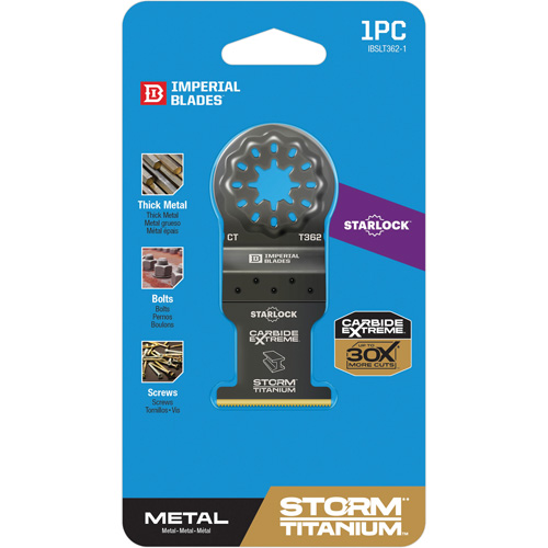 Starlock Carbide Extreme Storm Titanium Metal Blade Duraquip Inc