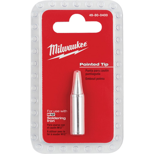 M12 Soldering Iron Pointed Tip, Conical Duraquip Inc