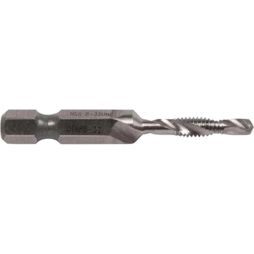 Drill/Tap Bit, #8, High Speed Steel Duraquip Inc