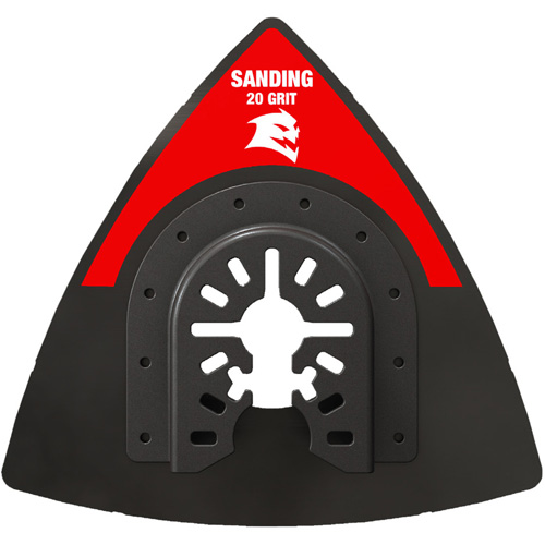 20-Grit Universal Fit 3-1/2" Oscillating Sanding Plate Duraquip Inc