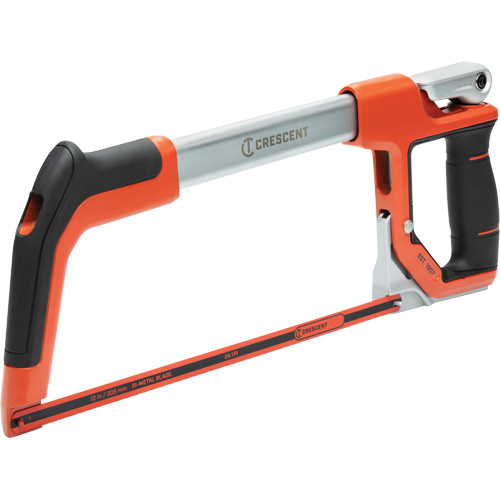 Fast Tension Hacksaw with Dual Material Handle, 12", Ergonomic Handle Duraquip Inc