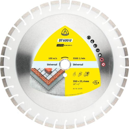 Grandes lames au diamant DT 600 U Supra Duraquip Inc