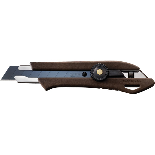 Ratchet Lock Knife, 18 mm, Wood Handle Duraquip Inc