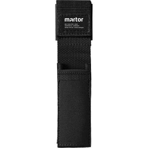 Small Fabric Belt Holster with Clip, Knife Holder, Nylon, 2 Pockets Duraquip Inc