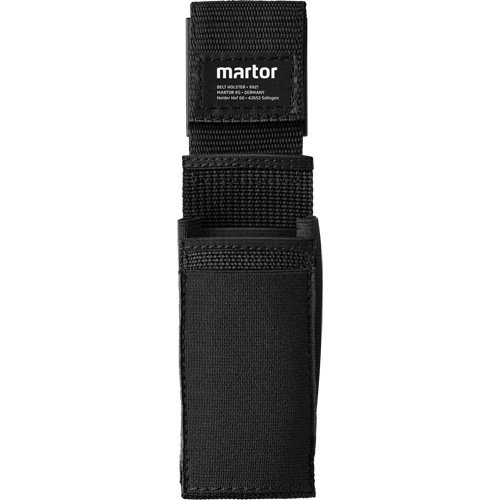 Medium Fabric Belt Holster with Clip, Knife Holder, Nylon, 2 Pockets Duraquip Inc