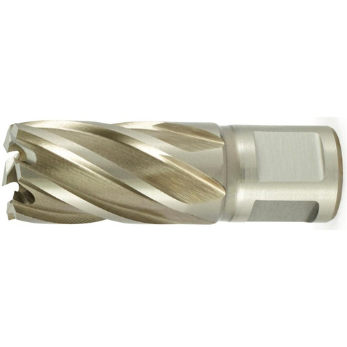 4500 Short Annular Cutter, 1" Diameter, High Speed Steel, 1" Depth of Cut, 3/4" Shank Duraquip Inc