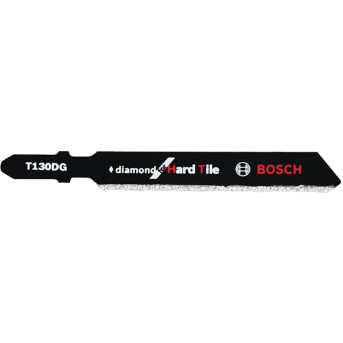 Jigsaw Blade for Hard Tile, Diamond, T-Shank, 3-1/4" L, 30 TPI Duraquip Inc