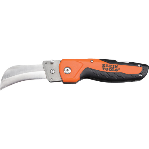 Cable Skinning Utility Knife with Replaceable Blade, 2-1/2" Blade, Stainless Steel Blade, Cushion Handle Duraquip Inc