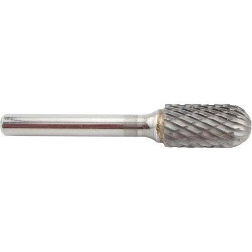 Fraise en carbure cylindrique &agrave; coupe agressive &agrave; extr&eacute;mit&eacute; arrondie, SC-5, 1/2" dia., 1" profondeur de la coupe Duraquip Inc