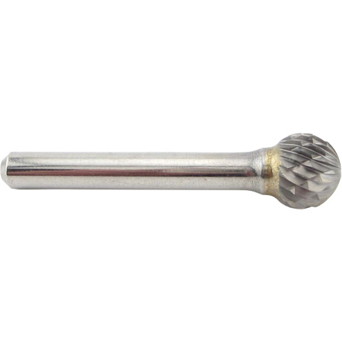 Fraise en carbure sph&eacute;rique &agrave; coupe agressive, SD-5, 1/2" dia., 1/4" Tige, 7/16" Prof. de la coupe Duraquip Inc