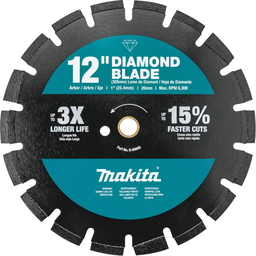 Dual Purpose Segmented Diamond Saw Blade Duraquip Inc