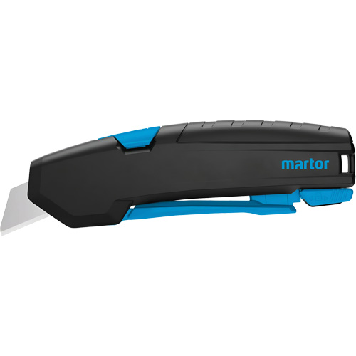 SECUPRO 425 Safety Knife with Rounded-Tip Trapezoid Blade, 21 mm, Plastic Handle Duraquip Inc