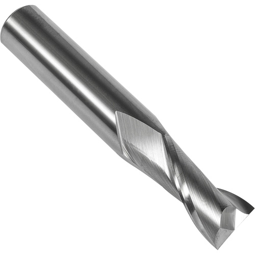 Fraise en bout carr&eacute;e 30° S108, 1" dia., 4" lo, 2 cannelures, 1" tige, Carbure Duraquip Inc