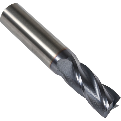 Fraise en bout carr&eacute;e 30° S234, 1/16" dia., 1-1/2" lo, 4 cannelures, 1/8" tige, Carbure Duraquip Inc