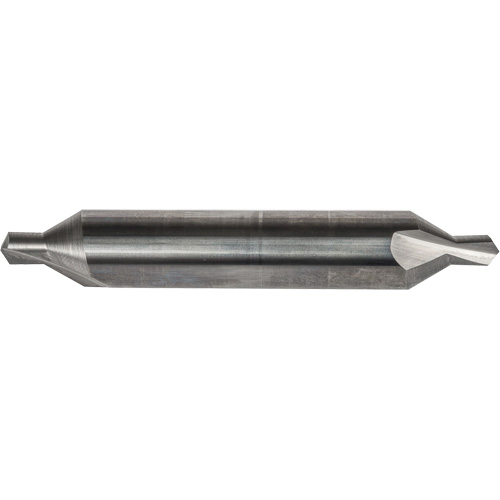 Combined Centre Drill & Countersink, #1, 3/64" Small Diameter, 1/8" Large Diameter, Carbide Duraquip Inc