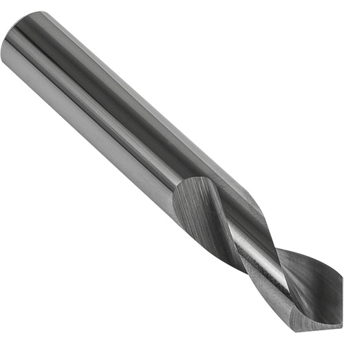 Spotting Drill, 1/4", Carbide, 3/4" Flute, 90° Point Duraquip Inc