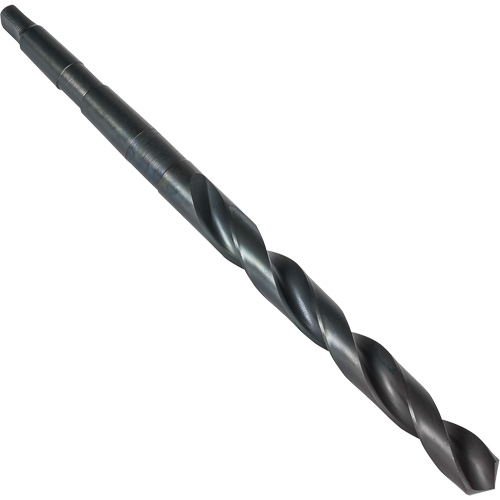 Small Taper Shank Drill Bit, 17/32", High Speed Steel, 4-5/8" Flute, 118° Point Duraquip Inc