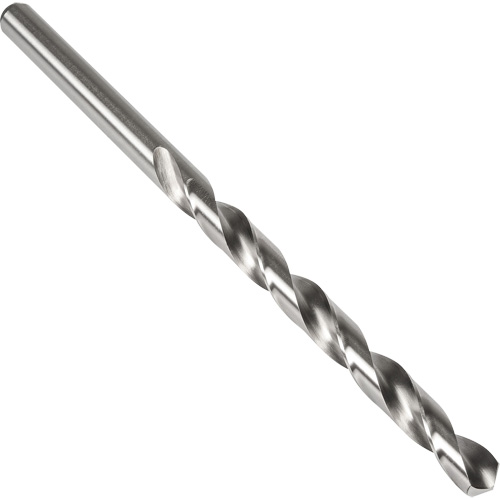 Taper Length Drill Bit, C, High Speed Steel, 3-3/4" Flute, 118° Point Duraquip Inc