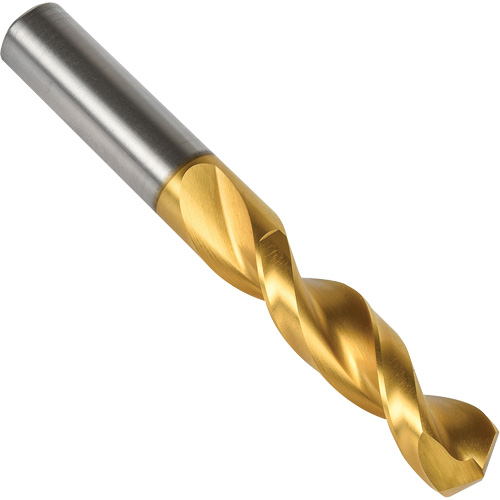 Stub Drill Bit with Parabolic Flutes, #26, High Speed Steel, 1" Flute, 135° Point Duraquip Inc