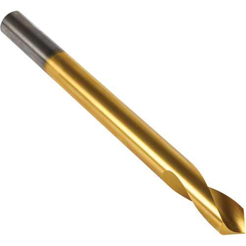 Spotting Drill, 1/4", High Speed Steel, 3/4" Flute, 90° Point Duraquip Inc
