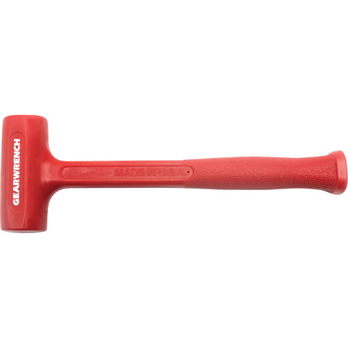 One-Piece Dead Blow Hammers-Slimline, 9 oz., Textured Grip, 10-5/8" L Duraquip Inc