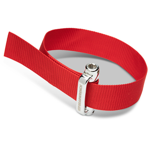 3/8" & 1/2" Drive Heavy-Duty Oil Filter Strap Wrench Duraquip Inc