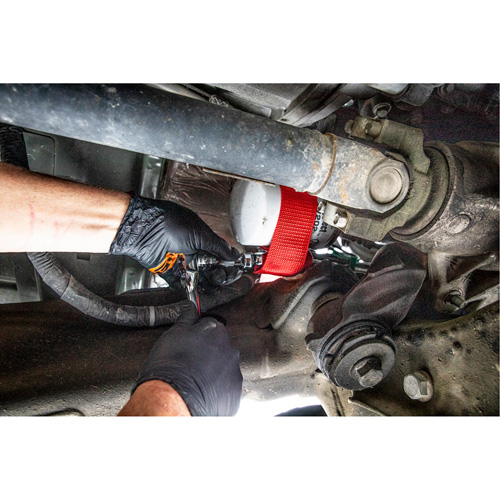 3/8" & 1/2" Drive Heavy-Duty Oil Filter Strap Wrench Duraquip Inc