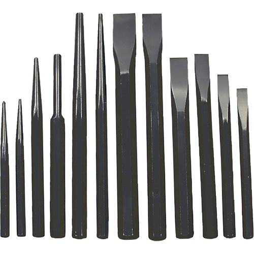 IPC-12 Jumbo Punch & Chisel Set, 12 Pieces Duraquip Inc