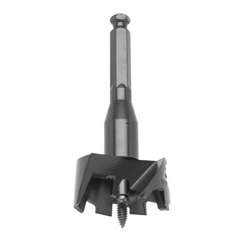 Foret standard &agrave; alimentation automatique robuste, 2-1/8", Longeur de 4-1/2", Tige 7/16" hexagonal Duraquip Inc