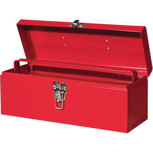 Coffre &agrave; outils portatif ATB100 avec plateau en m&eacute;tal pour outils, 6" P x 16" la x 6-1/2" h, Rouge Duraquip Inc