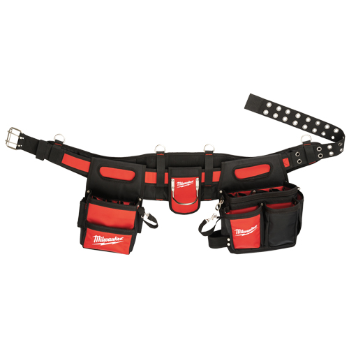 Electricians Work Belt, Nylon, Black Duraquip Inc