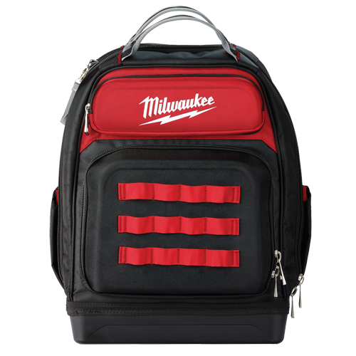 Ultimate Jobsite Backpack, 20" L x 17" W, Black, Ballistic Duraquip Inc