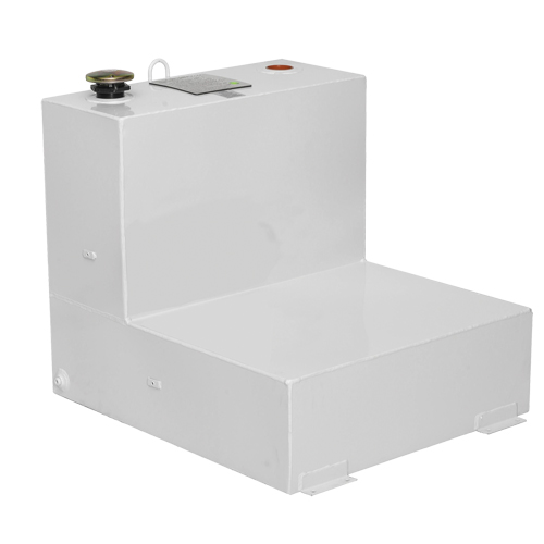 Steel Fuel Transfer Tank, Steel, 48 gal. Capacity, White Duraquip Inc