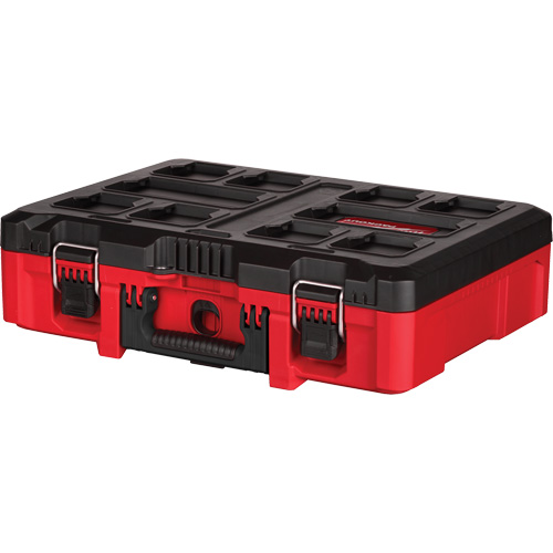 Packout Tool Case with Customizable Insert, 20-7/10" x 15-1/5" x 6-1/5", Black/Red Duraquip Inc