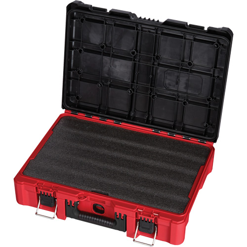 Packout Tool Case with Customizable Insert, 20-7/10" x 15-1/5" x 6-1/5", Black/Red Duraquip Inc
