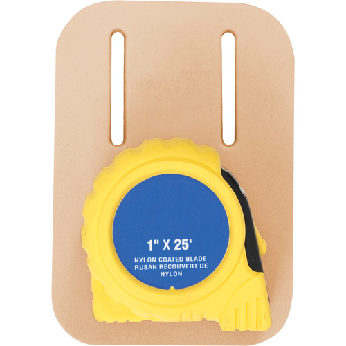 Petit &eacute;tui pour ruban, Porte-ruban &agrave; mesurer, Cuir, 1 Poches Duraquip Inc