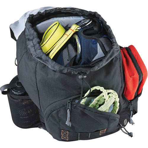 Arsenal&reg; 5143 Tool Backpack, 15" L x 8" W, Black, Polyester Duraquip Inc