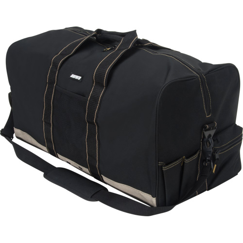 All-Purpose Gear Bag, Polyester, 8 Pockets, Black Duraquip Inc