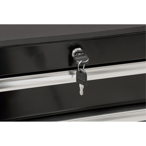 Heavy-Duty Tool Cart, 7 Drawers, 28" W x 22" D x 42-3/8" H, Black Duraquip Inc