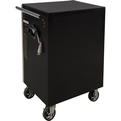 Heavy-Duty Tool Cart, 7 Drawers, 28" W x 22" D x 42-3/8" H, Black Duraquip Inc