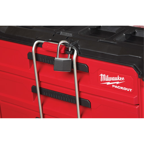 Packout 2-Drawer Tool Box, 16-1/3" x 14-1/3" x 22-1/5", Red Duraquip Inc