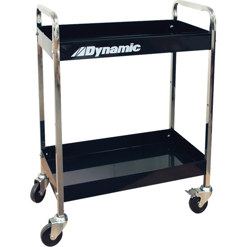 Utility Cart, 2 Tiers, 30" x 36" x 16" Duraquip Inc