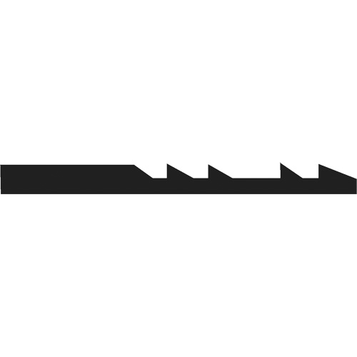 12-Piece Double Tooth Scroll Saw Blades, Scroll cutting, 0.032" W x 5" L, 23 TPI Duraquip Inc