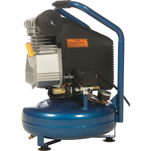 Portable Contractor Series Compressors - Oil Lube, Direct Drive, Electric, 3.3 Gal. (4 US Gal), 125 PSI, 115/1 V Duraquip Inc