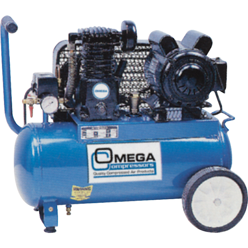Professional Series Air Compressors, Electric, 6.6 Gal. (8 US Gal), 125 PSI, 115/1 V Duraquip Inc