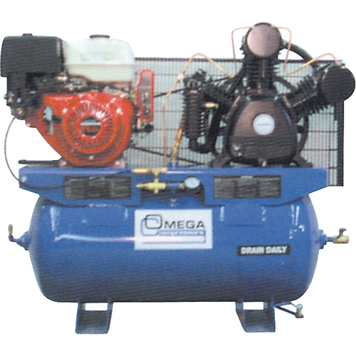 Compresseurs d'air s&eacute;rie industrielle - Compresseurs &agrave; moteur, 25 gal. (30 gal. US) Duraquip Inc