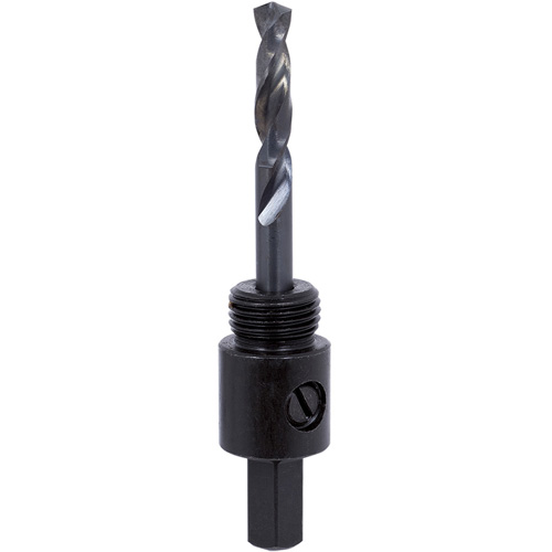 Mandrin hexagonal pour scie-cloche, 1-1/4" - 2-3/8", 3/8" Tige Duraquip Inc
