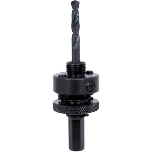 Mandrin de scie-cloche &agrave; tige hexagonale M45P, 1-1/4" - 6", 7/16" Tige Duraquip Inc
