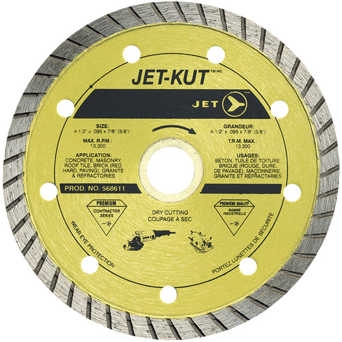 JET-KUT Premium Turbo Diamond Blade Duraquip Inc