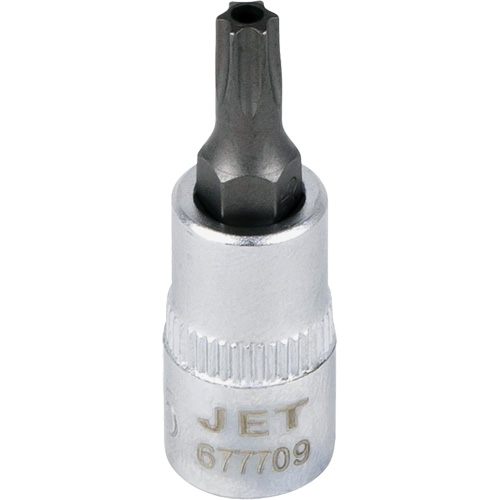 Long Tamperproof Bit Socket, Torx&reg;, T-10 x 1/4" Drive Duraquip Inc